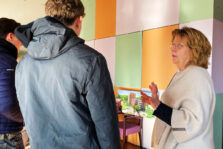 leerlingen van corderius ontwerpen een plek van ontmoeting in opdracht van zorggroep Amaris