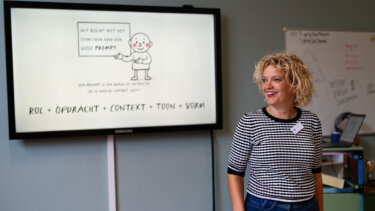 analoge chatbot van simone van den berg