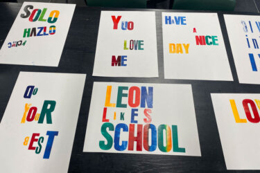 letterdruk voor het voortgezet onderwijs
