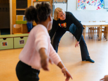 voorleesfeestje bij de kubus