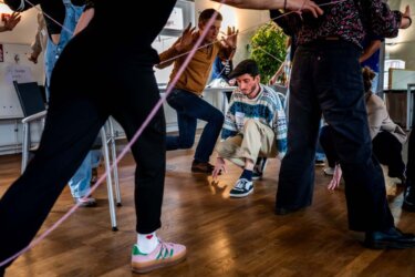 Dansant burgerschap van de Dansverbinderij