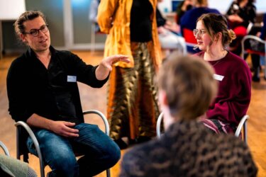 Holding space door Aminata Cairo